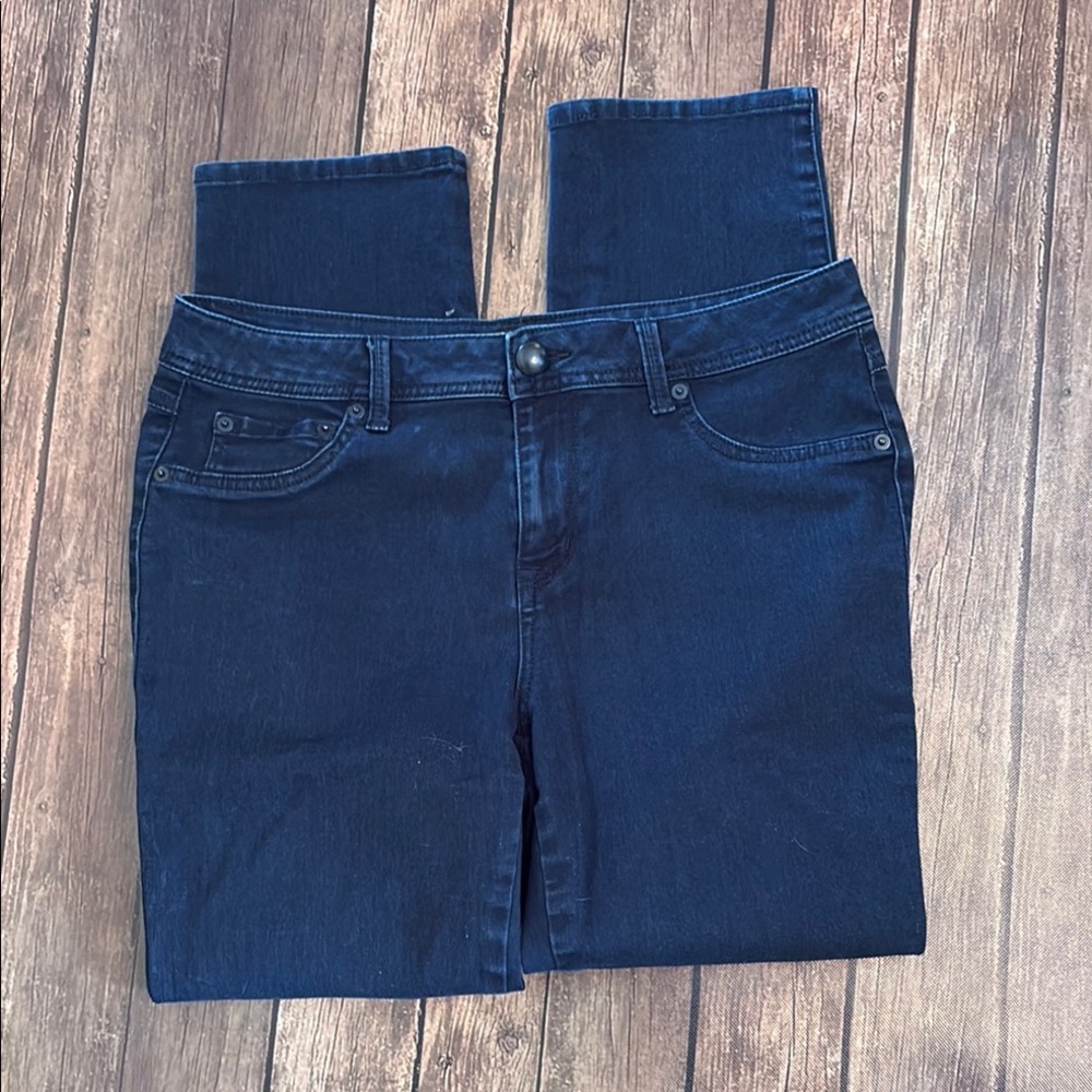 Roz & Ali Blue Jeans Sz 12 Short